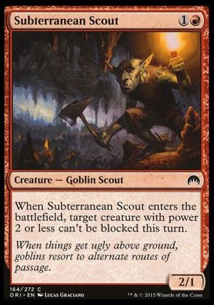 Subterranean Scout (Magic Origins)