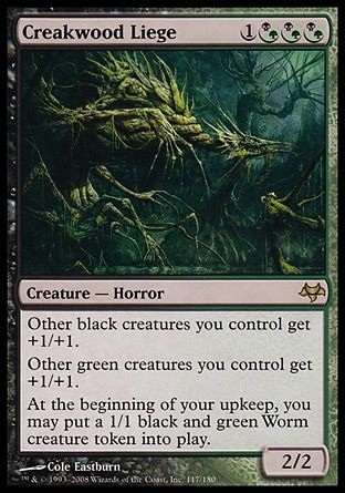 Creakwood Liege (Eventide) Trading Card