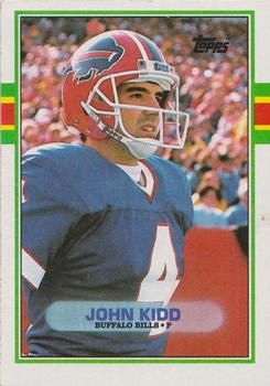 John Kidd 1989 Topps #47 Sports Card