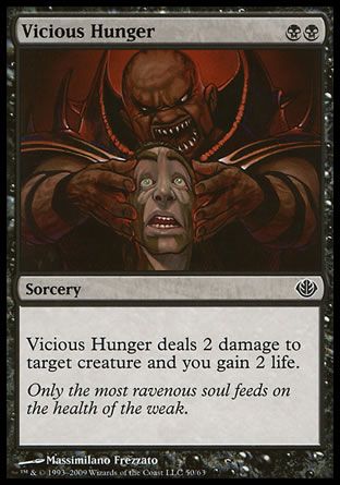 Vicious Hunger (Garruk vs. Liliana) Trading Card