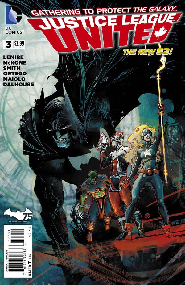 Justice League United #3 (Batman 75 Var Ed)