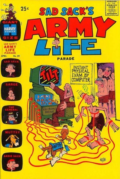 Sad Sack's Army Life Parade #29 Comic