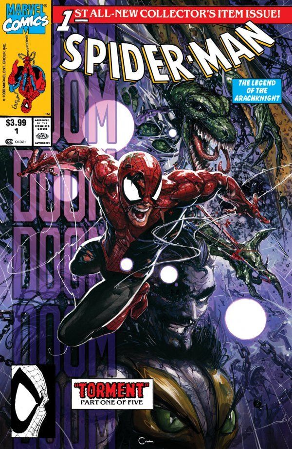 Spider-Man Facsimile Edition #1 CGC 9.8 Scorpion Comics Edition Clayton Crain