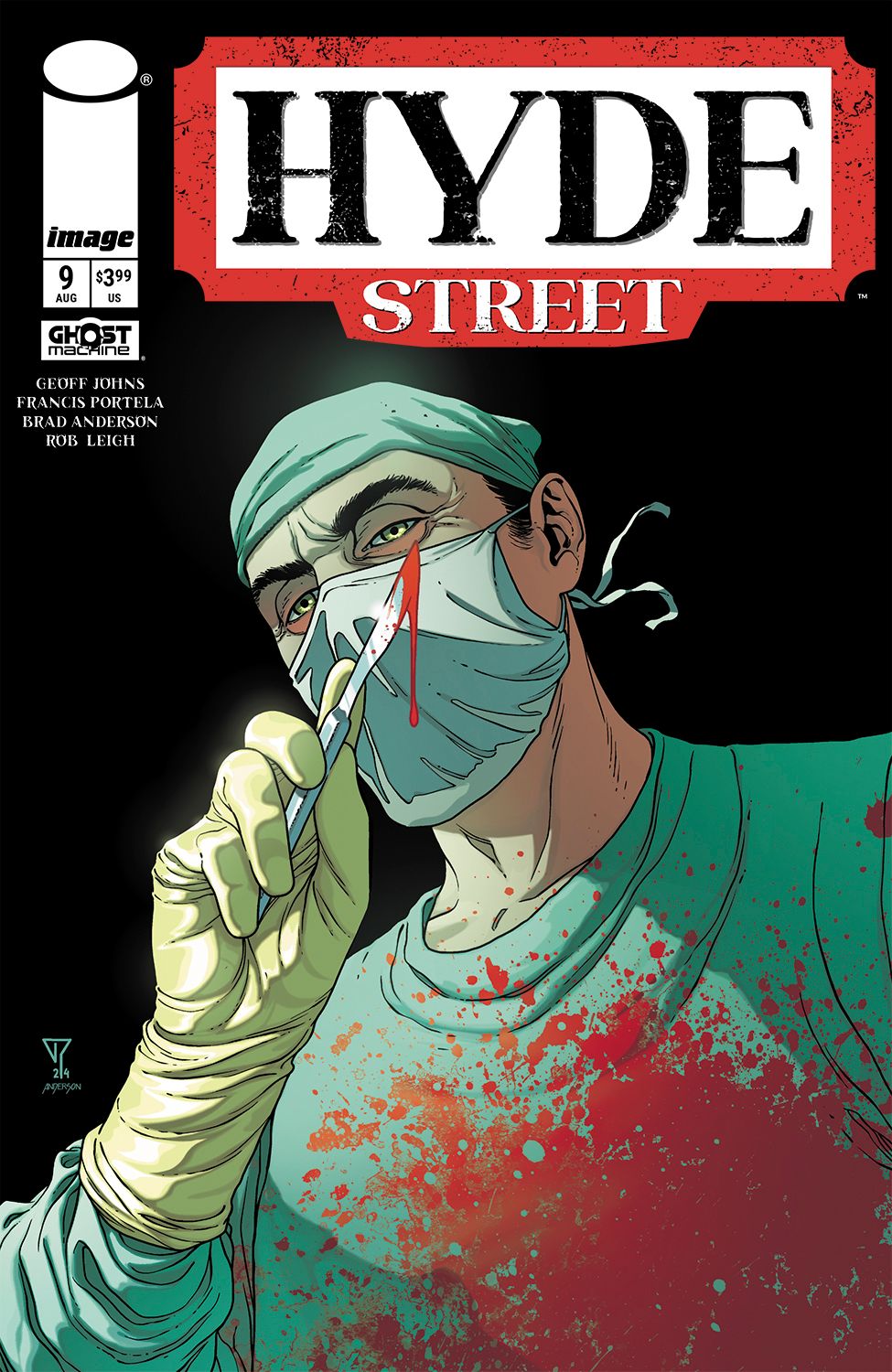 Hyde Street #9 (Cvr B Francis Portela & Brad Anderson Variant) Comic
