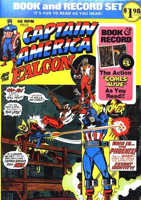 Captain America and the Falcon [Book and Record Set] #PR12