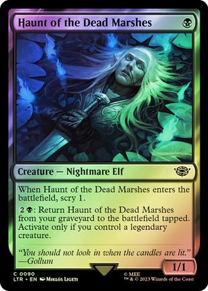 Haunt of the Dead Marshes (The Lord of the Rings - Foil)