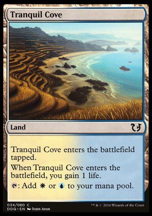 Tranquil Cove (Blessed vs. Cursed) Trading Card