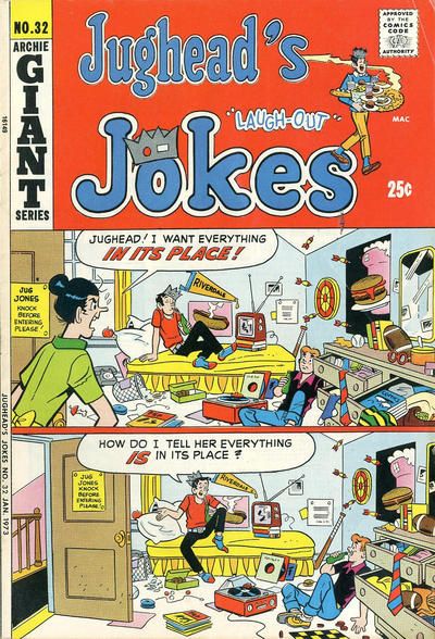 Jughead's Jokes #32 Comic