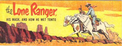 Lone Ranger, The [Cheerios giveaway] #nn [1] Comic