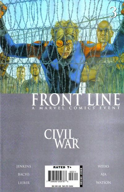 Civil War: Front Line #3 Comic