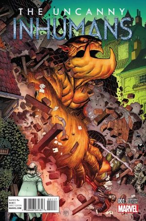 Uncanny Inhumans #1 (Art Adams Kirby Monster Variant)