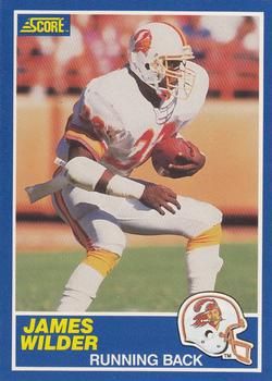 James Wilder 1989 Score #97 Sports Card