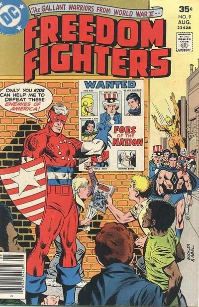 Freedom Fighters #9 Comic