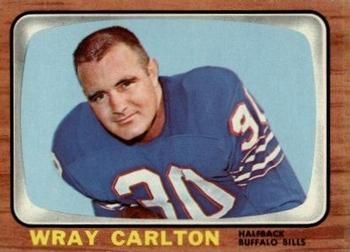Wray Carlton 1966 Topps #21 Sports Card