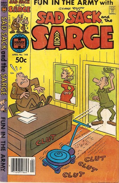 Sad Sack And The Sarge #148 Comic