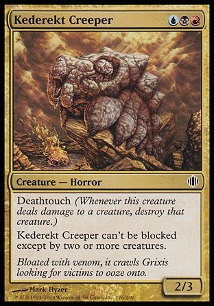 Kederekt Creeper (Shards of Alara) Trading Card