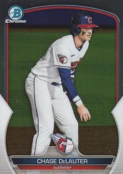 Chase DeLauter 2023 Bowman - Chrome Prospects Baseball #BCP-103 Sports Card