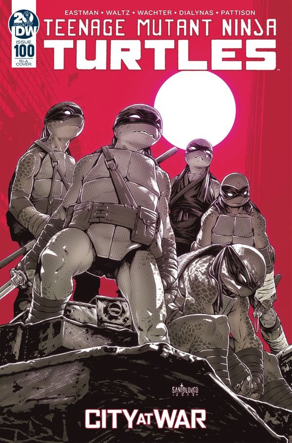Teenage Mutant Ninja Turtles #100 (10 Copy Cover Santolouco)