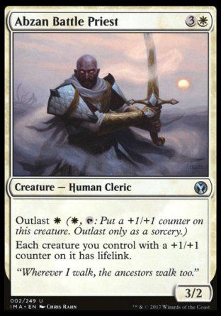 Abzan Battle Priest (Iconic Masters) Trading Card