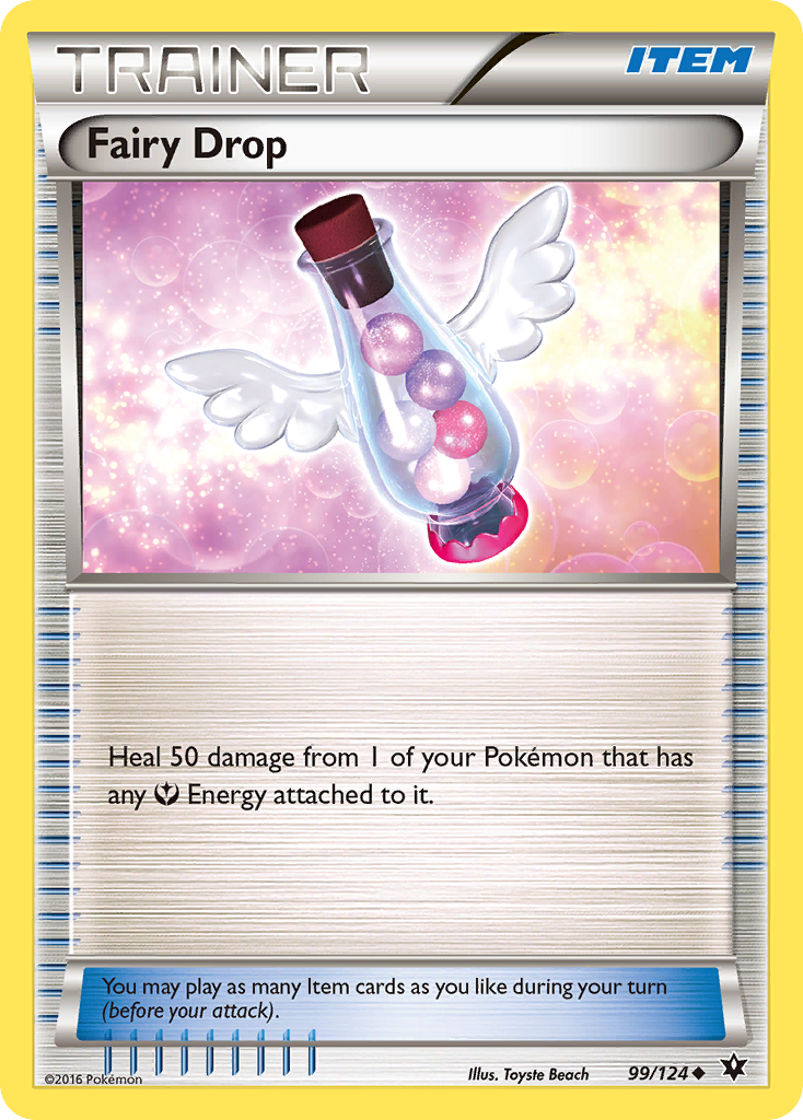 Fairy Drop (Trainer: Item) (99/124) - Fates Collide Pokémon Card