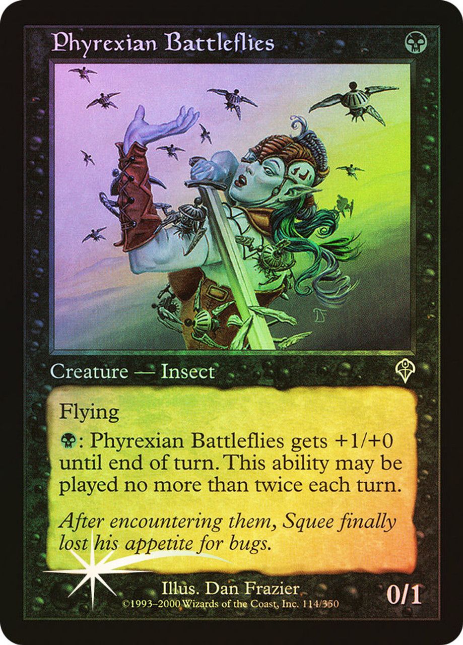 Phyrexian Battleflies (Invasion - Foil) Trading Card