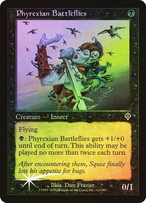 Phyrexian Battleflies (Invasion - Foil)