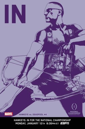 Hawkeye Vs Deadpool #4 (IN Variant Cover)