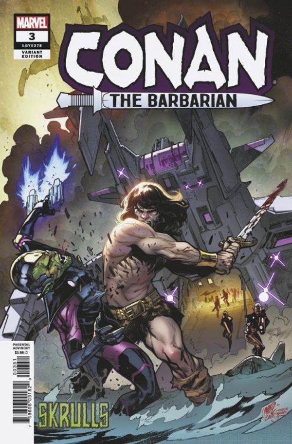 Conan The Barbarian #3 (Skrulls Variant)