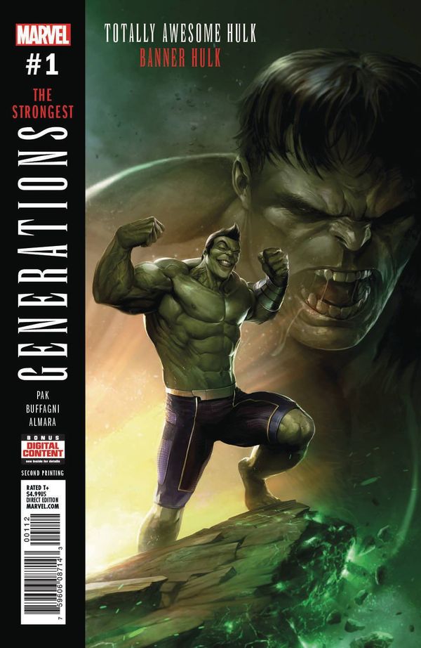 Generations Banner Hulk & Totally Awesome Hulk #1 (2nd Printing)