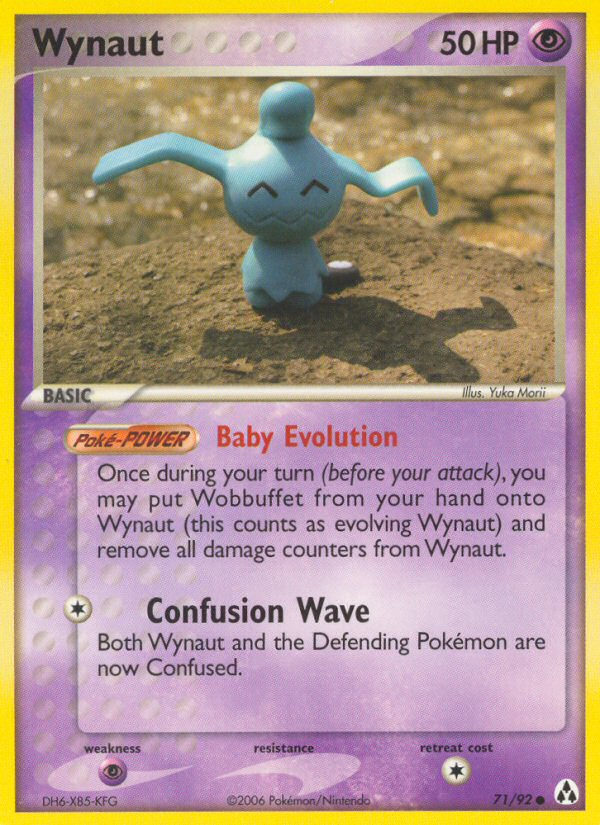 Wynaut (71/92) - Legend Maker Pokémon Card