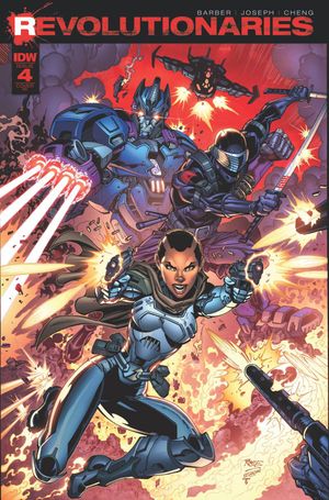 Revolutionaries #4 (10 Copy Cover)