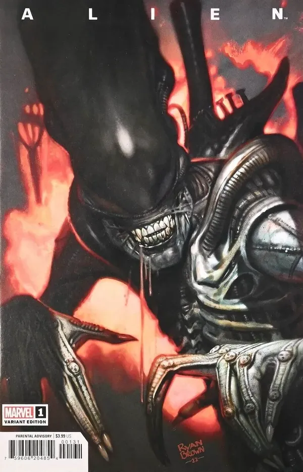 Alien #1 (Brown Variant Cover) Value - GoCollect (alien-1-brown-variant ...