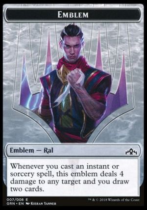 Emblem Ral, Izzet Viceroy (Guilds of Ravnica)