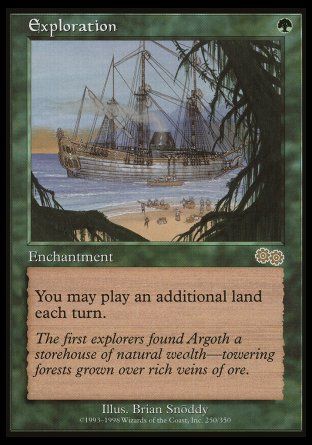 Exploration (Urza's Saga) Trading Card