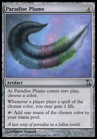 Paradise Plume (Time Spiral) Trading Card