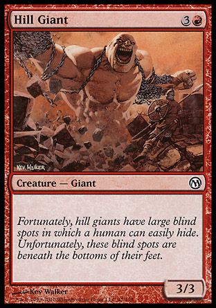 Hill Giant (Duels of the Planeswalkers) Trading Card