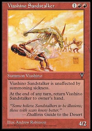 Viashino Sandstalker (Visions) Trading Card