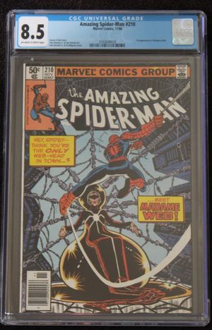 アメコミリーフ Amazing Spider-Man #210 CGC 8.5 得価人気 ￥16080