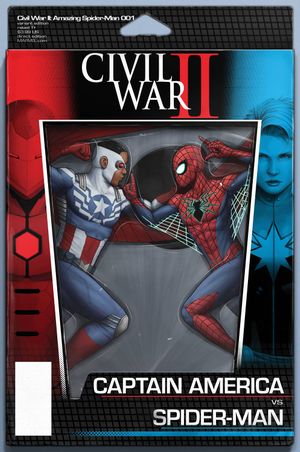 Civil War II: Amazing Spider-Man #1 (Action Figure Variant)