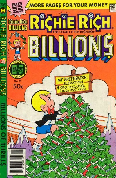 Richie Rich Billions #31 Comic