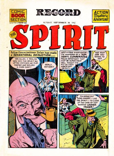 Spirit Section #9/30/1945 Comic