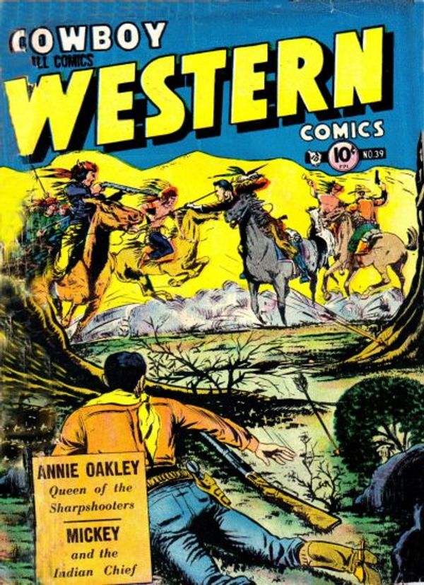 Cowboy Western Comics #39