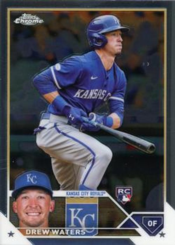 Drew Waters 2023 Topps Chrome Baseball #147