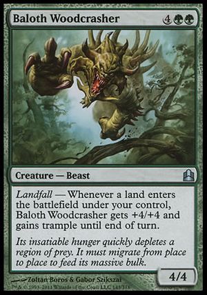 Baloth Woodcrasher (MTG Commander)