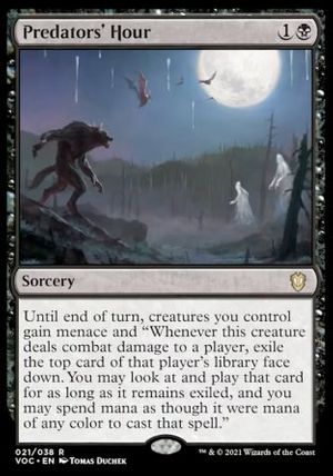 Predators' Hour (Innistrad Crimson Vow Commander Decks)