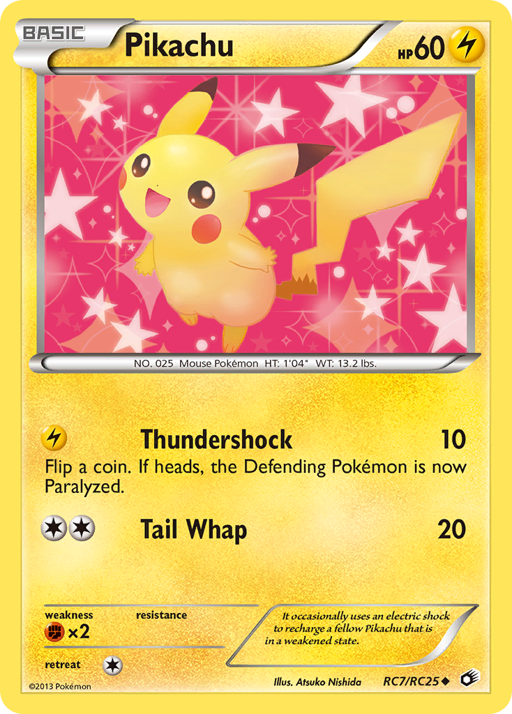 Pikachu (RC7) - Legendary Treasures Pokémon Card