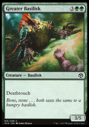 Greater Basilisk (Iconic Masters) Trading Card