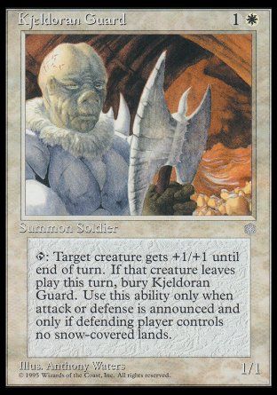 Kjeldoran Guard (Ice Age) Trading Card