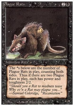 Plague Rats (Revised Edition) Trading Card