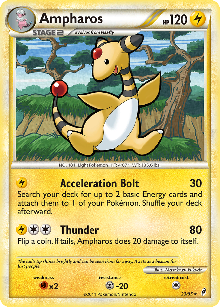 Ampharos (23/95) - Call of Legends Pokémon Card